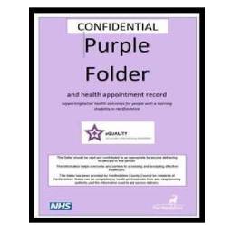 Purple folder