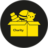 A charity box